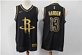 Rockets 13 James Harden Black Gold Nike Swingman Jersey,baseball caps,new era cap wholesale,wholesale hats